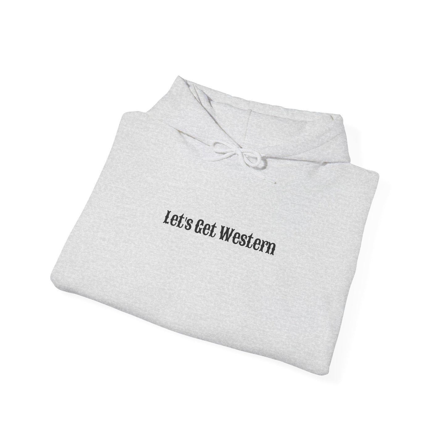 Wild & Caffeinated, Let's Get Western Unisex Heavy Blend™ Hooded Sweatshirt