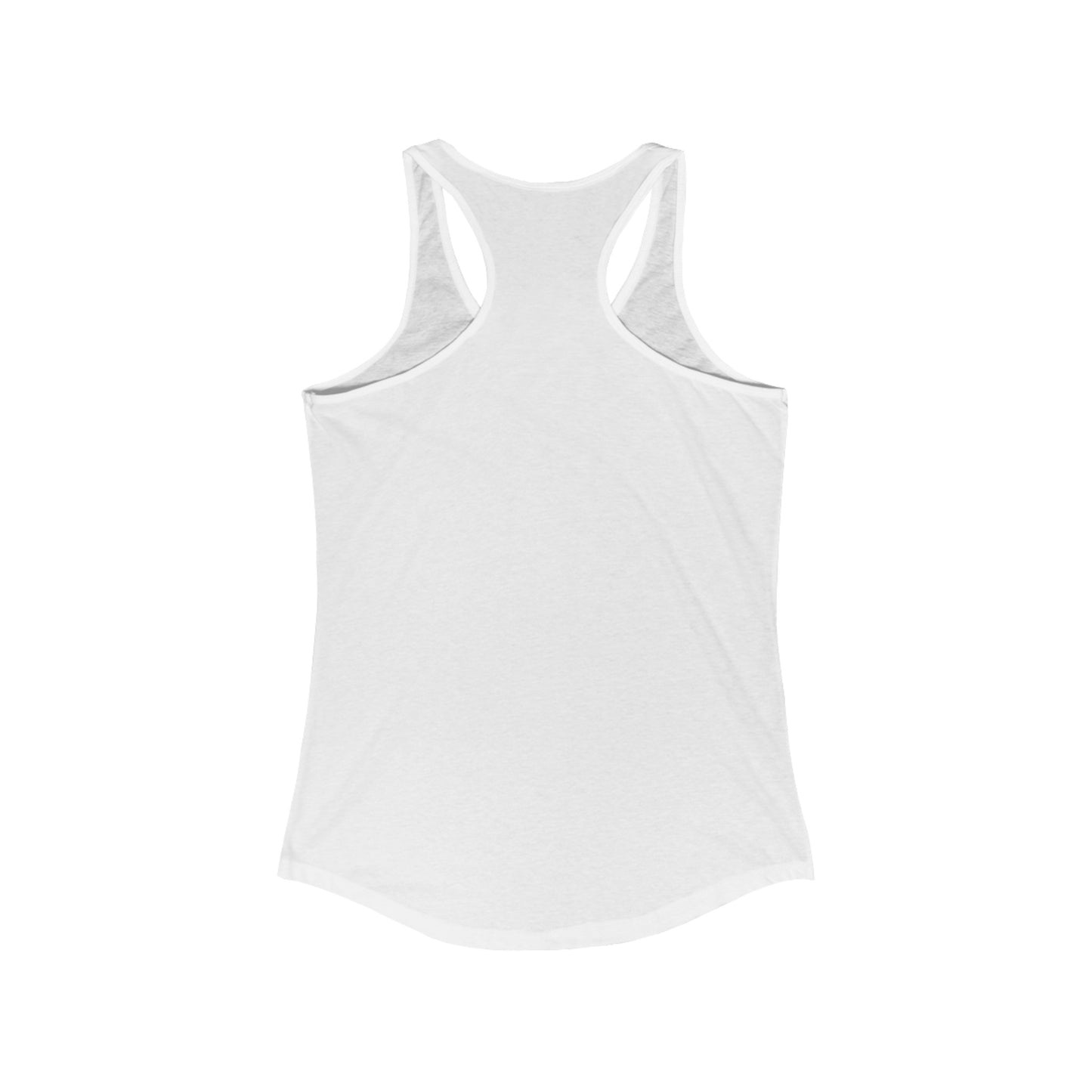 Stay Wild Racerback Tank White